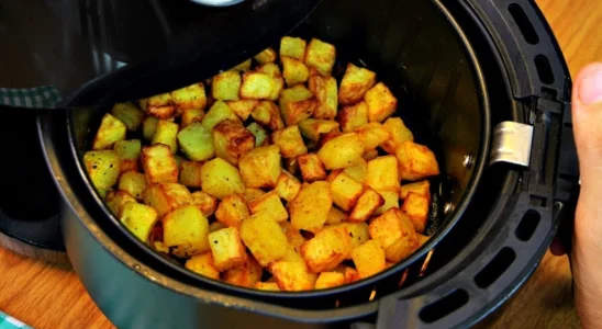 Batata assada na air fryer