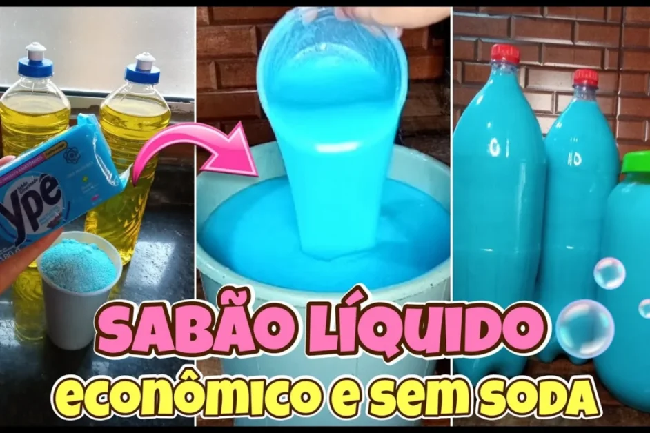 Sabão Líquido Sem Soda