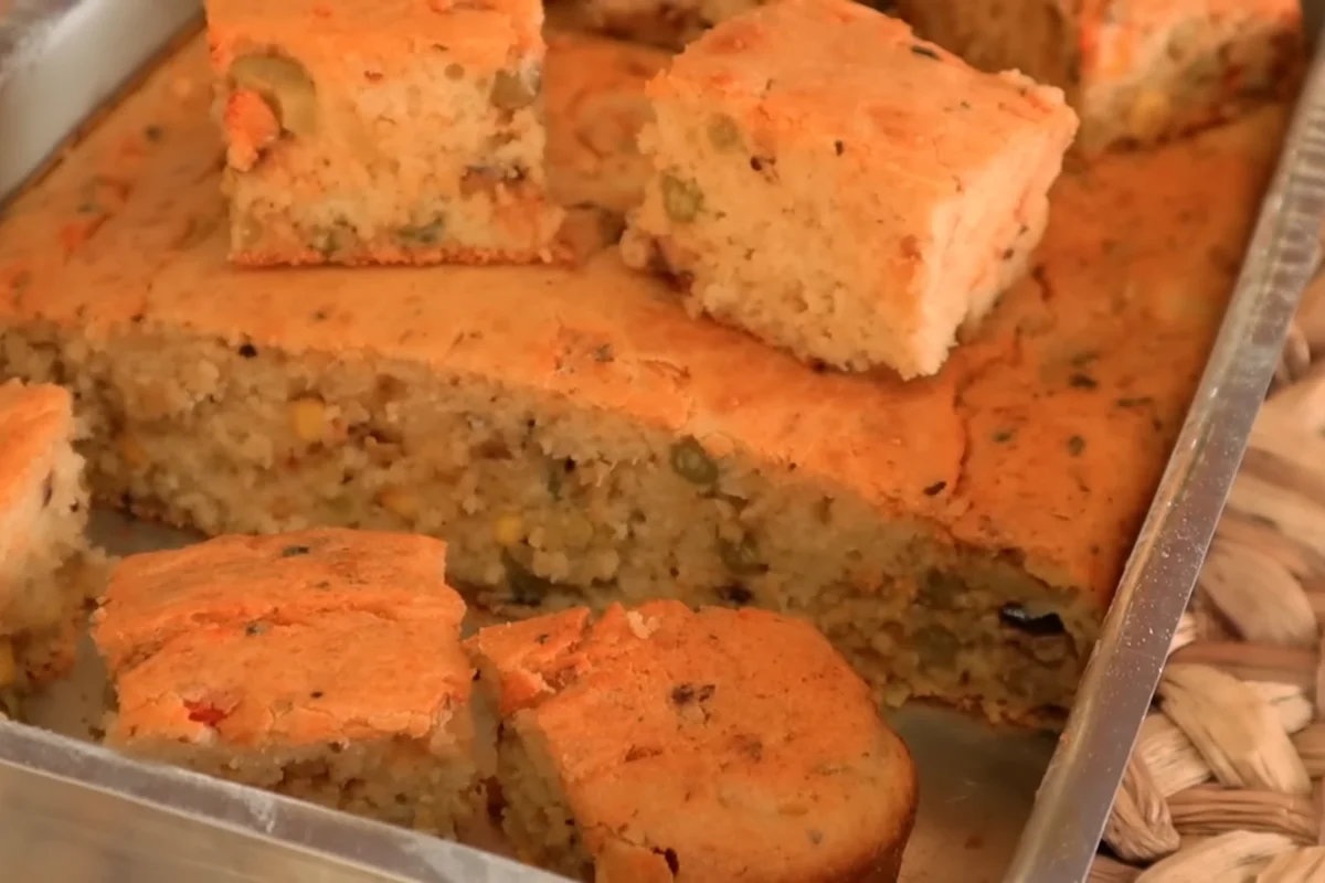 Torta de Sardinha de Liquidificador!