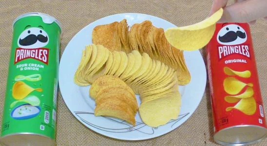 Batata Pringles caseira