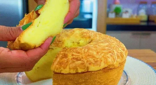 Bolo de pão de queijo